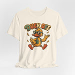 Duck Off Funny Retro Tee