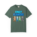 OnlyClankers AI Joke T-Shirt