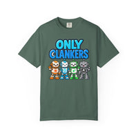 OnlyClankers AI Joke T-Shirt