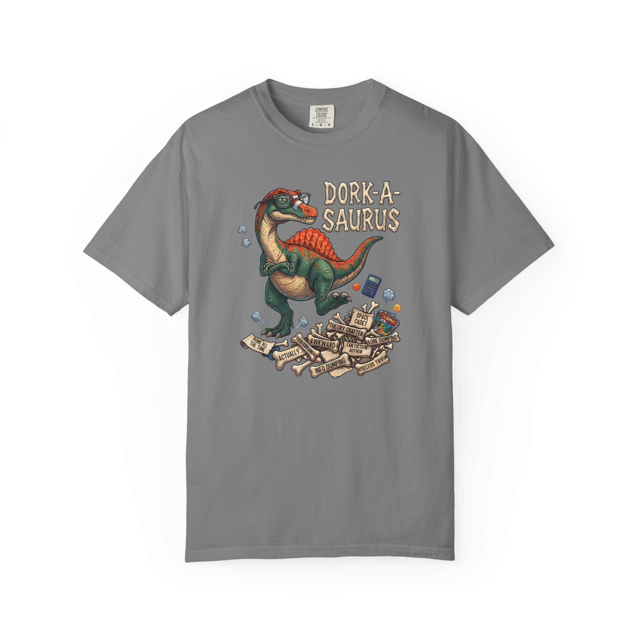 Dork-A-Saurus T-Shirt | Unisex | Comfort Colors 1717