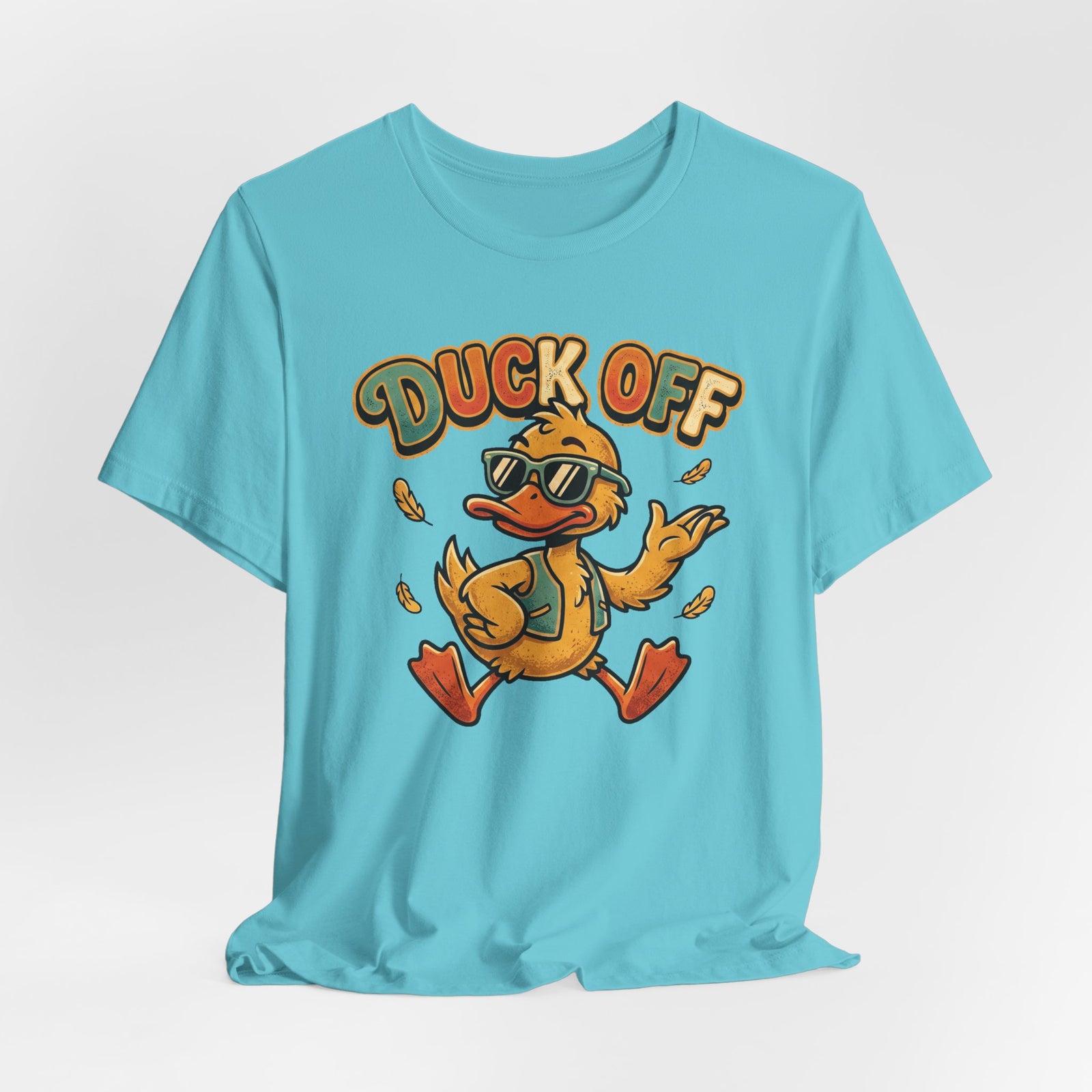 Duck Off Funny Retro Tee