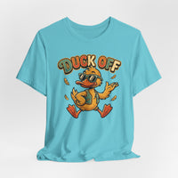 Duck Off Funny Retro Tee