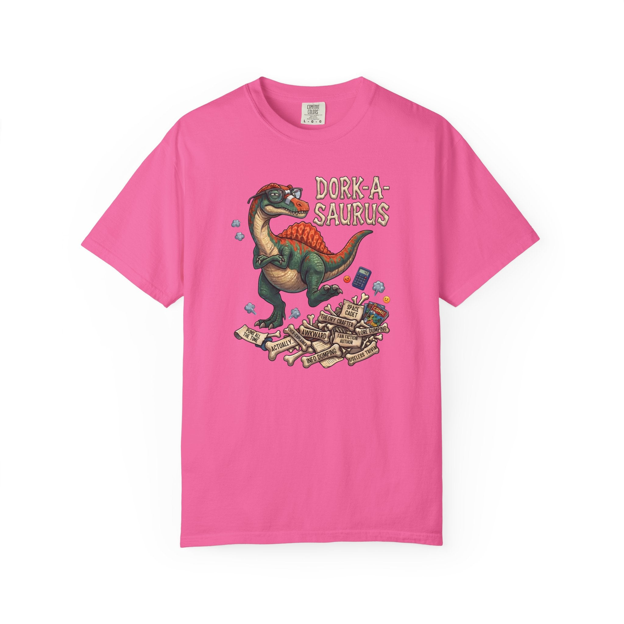 Dork-A-Saurus T-Shirt | Unisex | Comfort Colors 1717