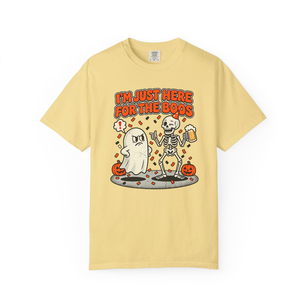 I'm Just Here for the Boos Funny Halloween Tee