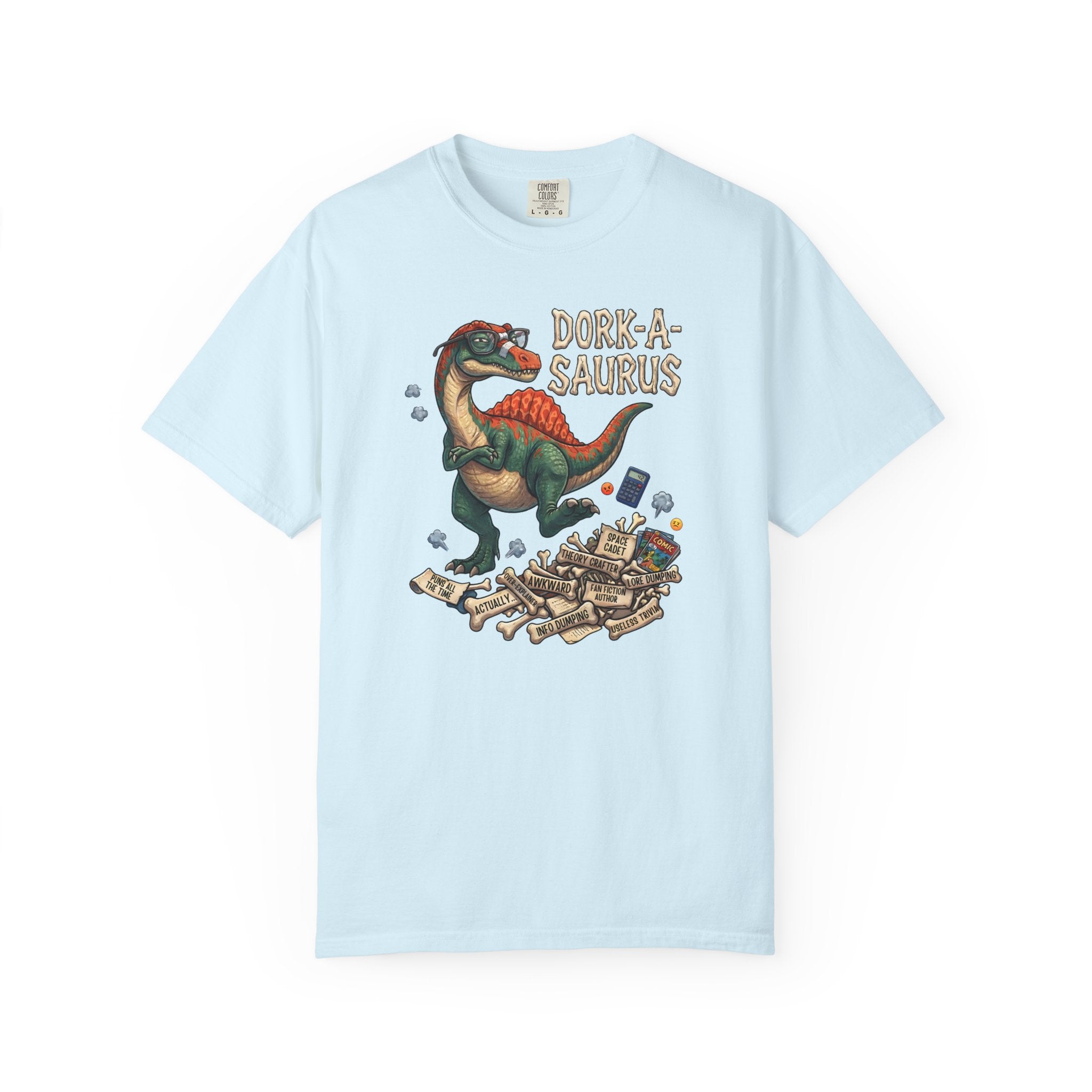 Dork-A-Saurus T-Shirt | Unisex | Comfort Colors 1717
