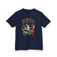 Not My Circus, Not My Monkeys Funny Kids Retro Tee