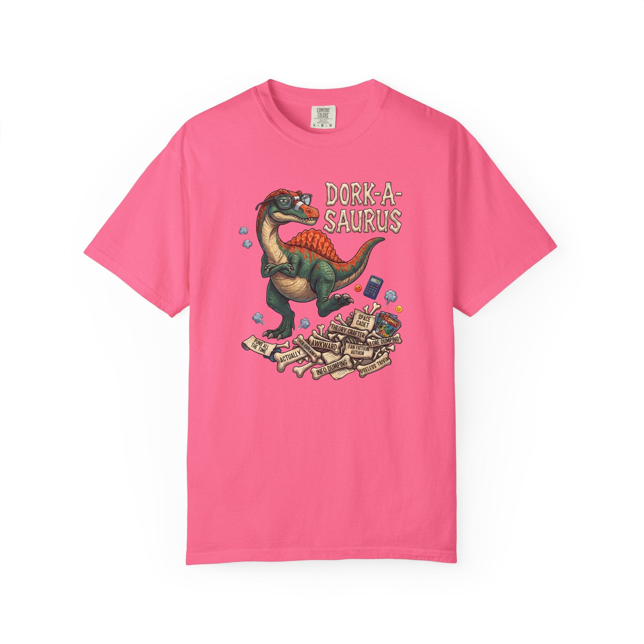 Dork-A-Saurus T-Shirt | Unisex | Comfort Colors 1717