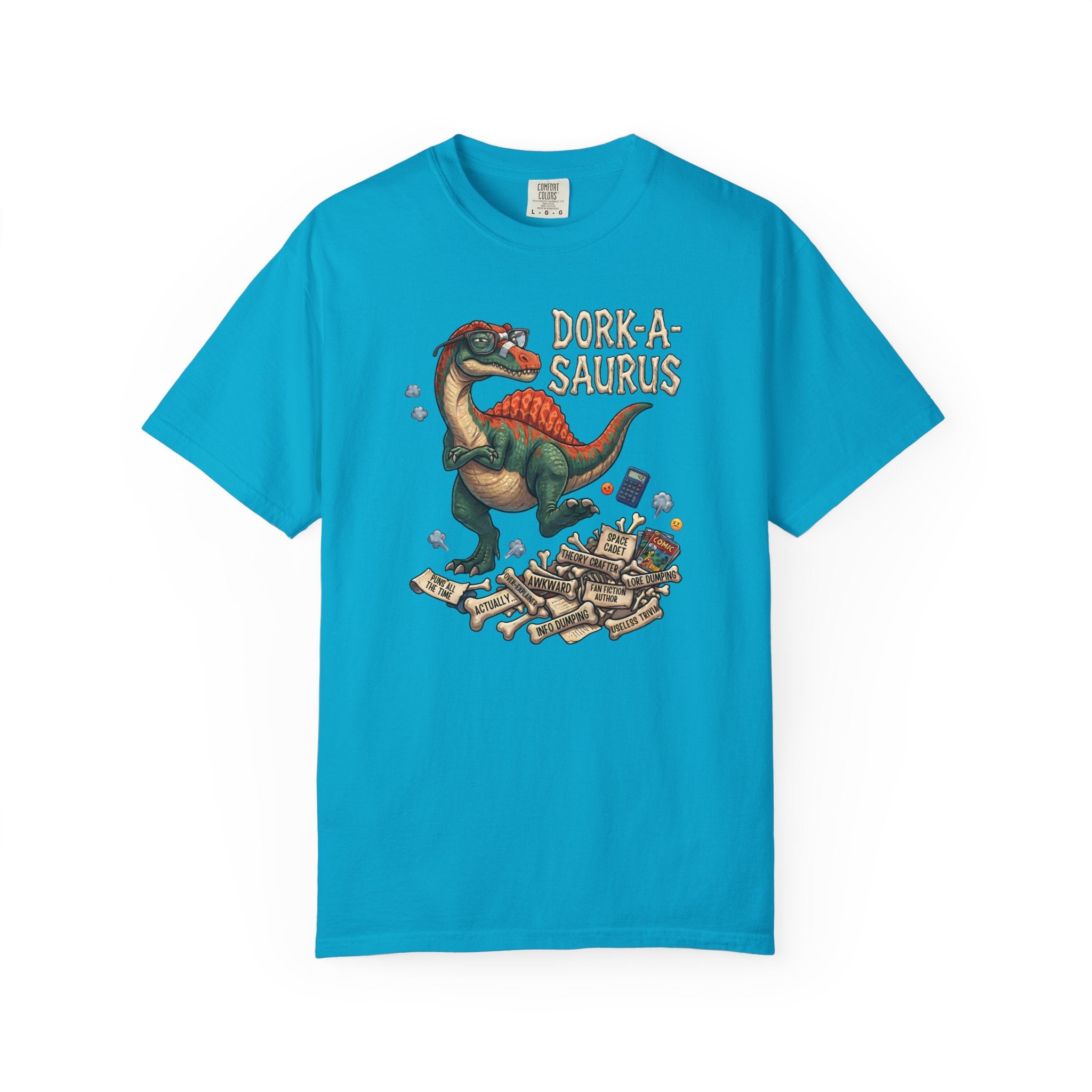 Dork-A-Saurus T-Shirt | Unisex | Comfort Colors 1717