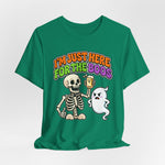 I'm Just Here for the Boos Funny Halloween Tee Shirt
