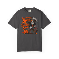 Running On Spite And Pumpkin Spice Funny Halloween Tee