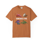 Someone's Lying Funny Dinosaur Tee