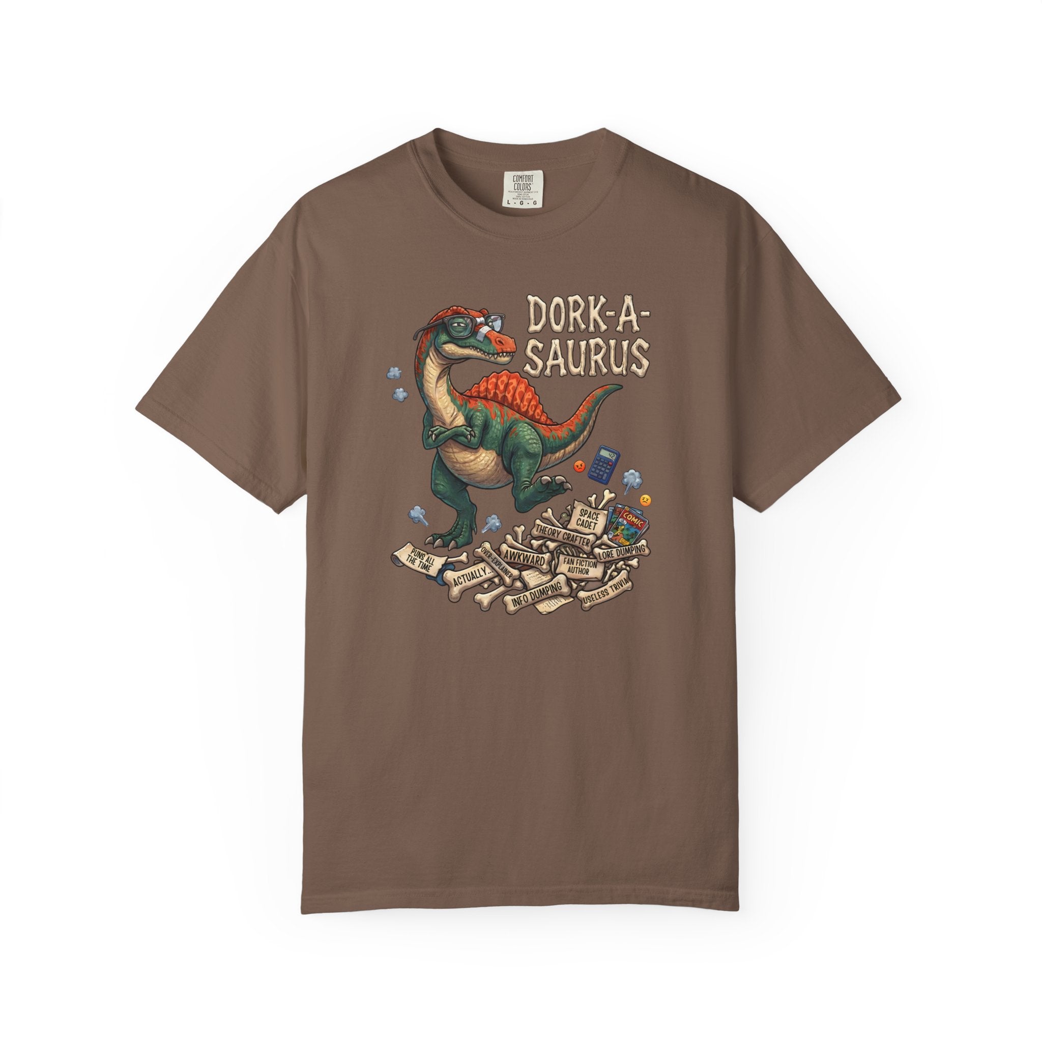 Dork-A-Saurus T-Shirt | Unisex | Comfort Colors 1717