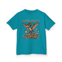 Karen-Adactyl Funny Kids Dinosaur Tee