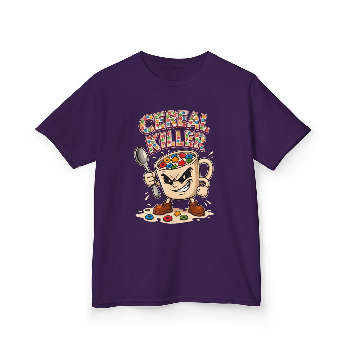 Cereal Killer Funny Retro Kids T-Shirt