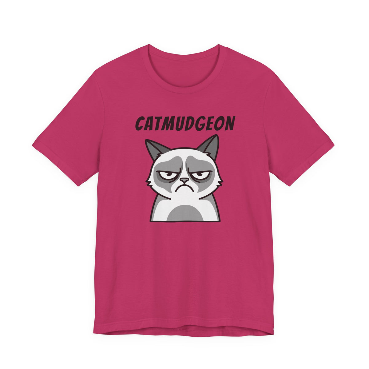 Catmudgeon Funny Cat T-Shirt