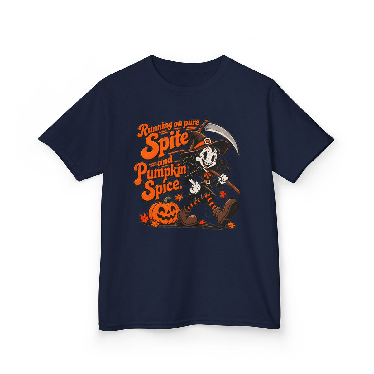 Running on Spite & Pumpkin Spice Holloween Tee
