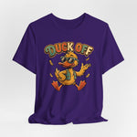 Duck Off Funny Retro Tee