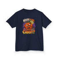 Where Is The Candy? Kids Halloween Trick-or-Treating T-Shirt