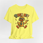 Duck Off Funny Retro Tee