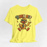 Duck Off Funny Retro Tee