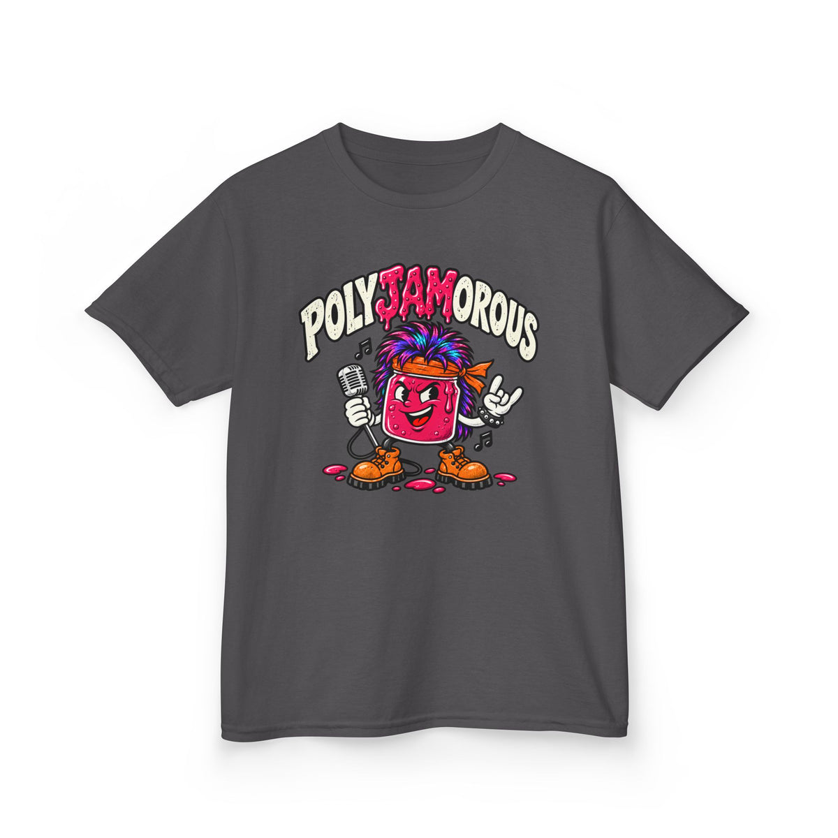 PolyJamorous Funny Retro Kids T-Shirt