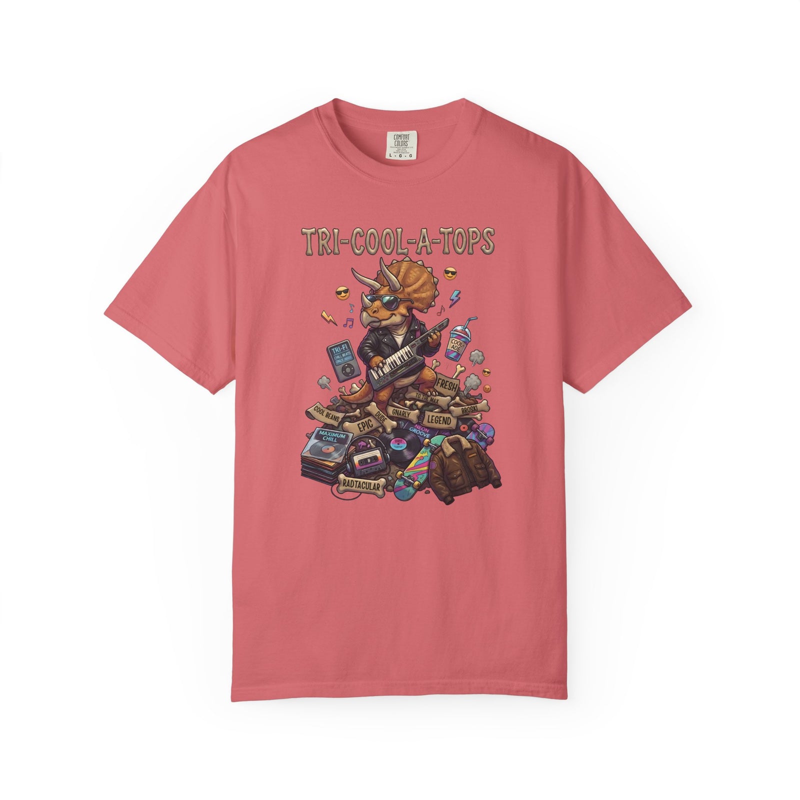 Tri-Cool-A-Tops Funny Dinosaur T-Shirt