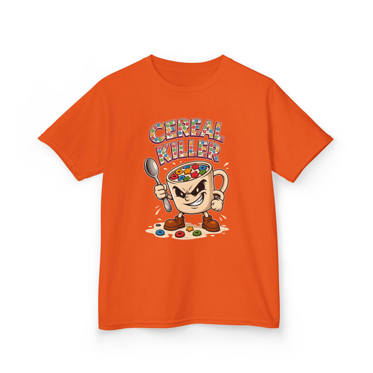 Cereal Killer Funny Retro Kids T-Shirt