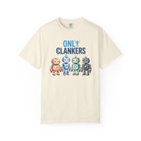 OnlyClankers AI Joke T-Shirt