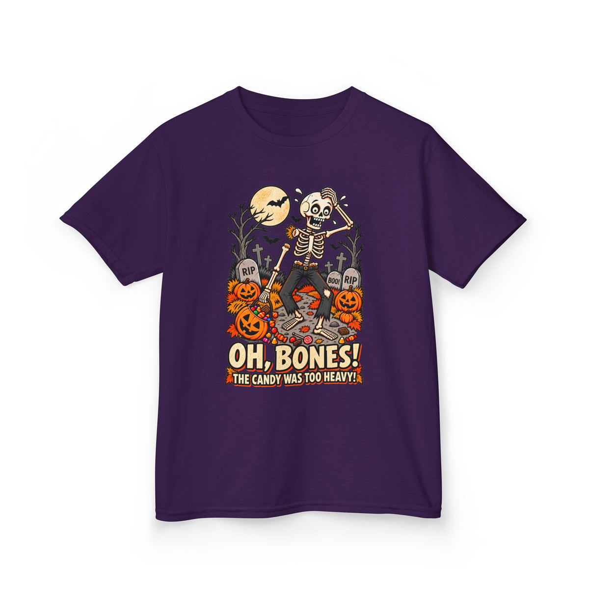 Oh, Bones! The Candy Was Too Heavy Trick-or-Treat Shirt