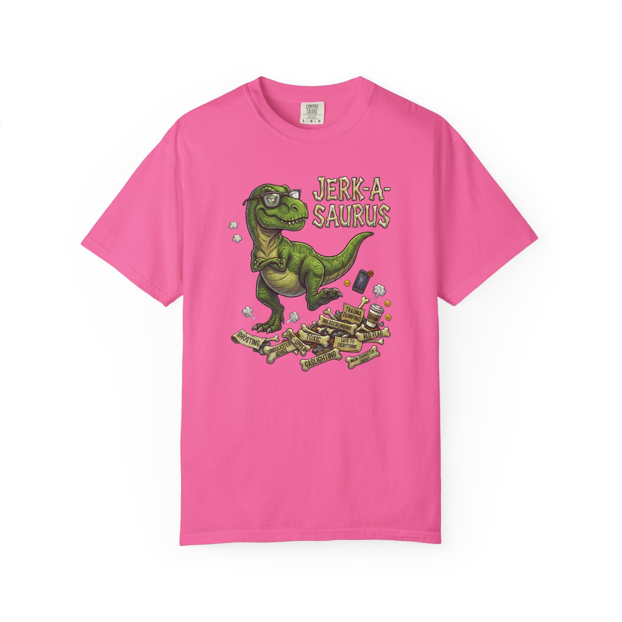 Jerk-A-Saurus T-Shirt | Unisex | Comfort Colors 1717
