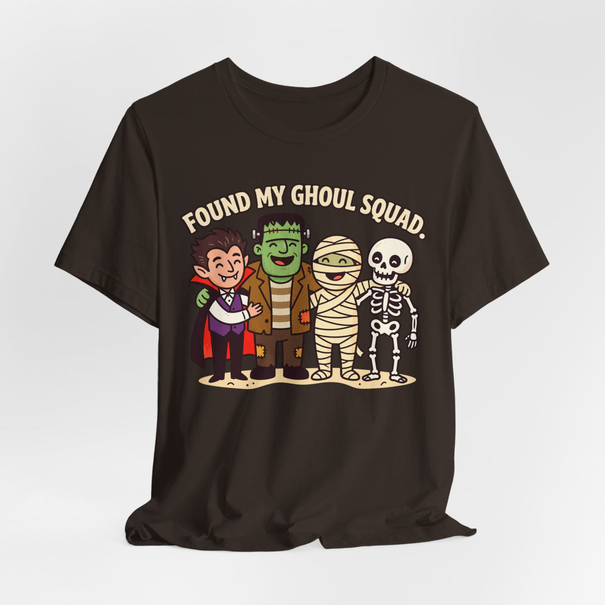Found My Ghoul Squad Cute Halloween T-Shirt