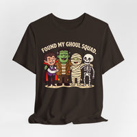 Found My Ghoul Squad Cute Halloween T-Shirt