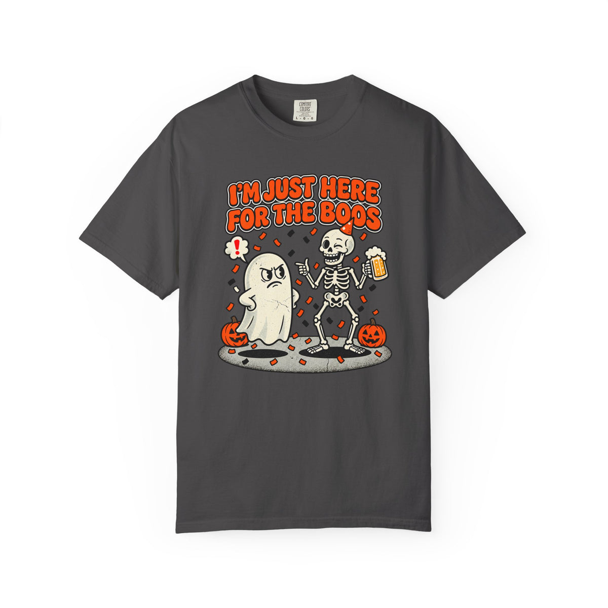 I'm Just Here for the Boos Funny Halloween Tee