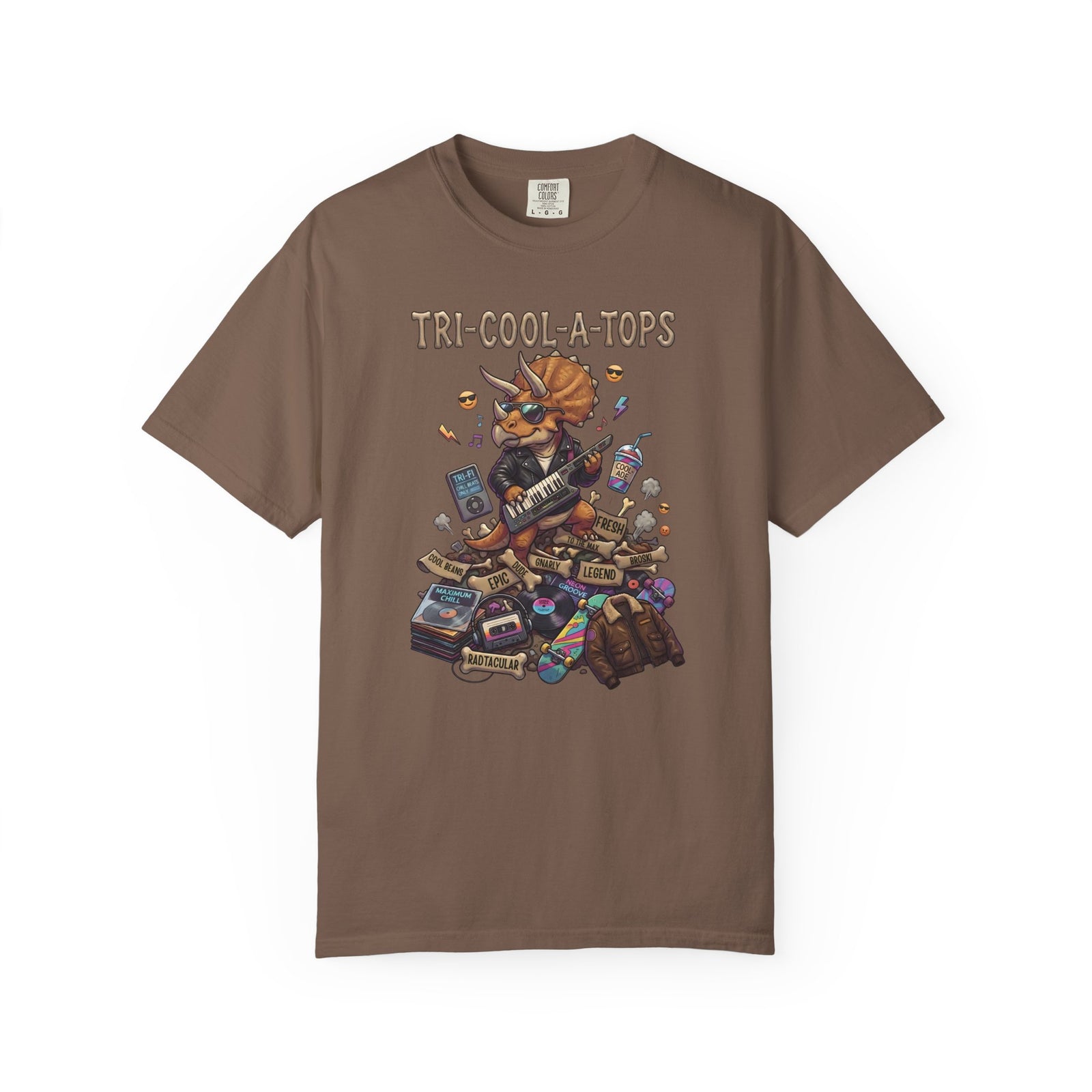 Tri-Cool-A-Tops Funny Dinosaur T-Shirt