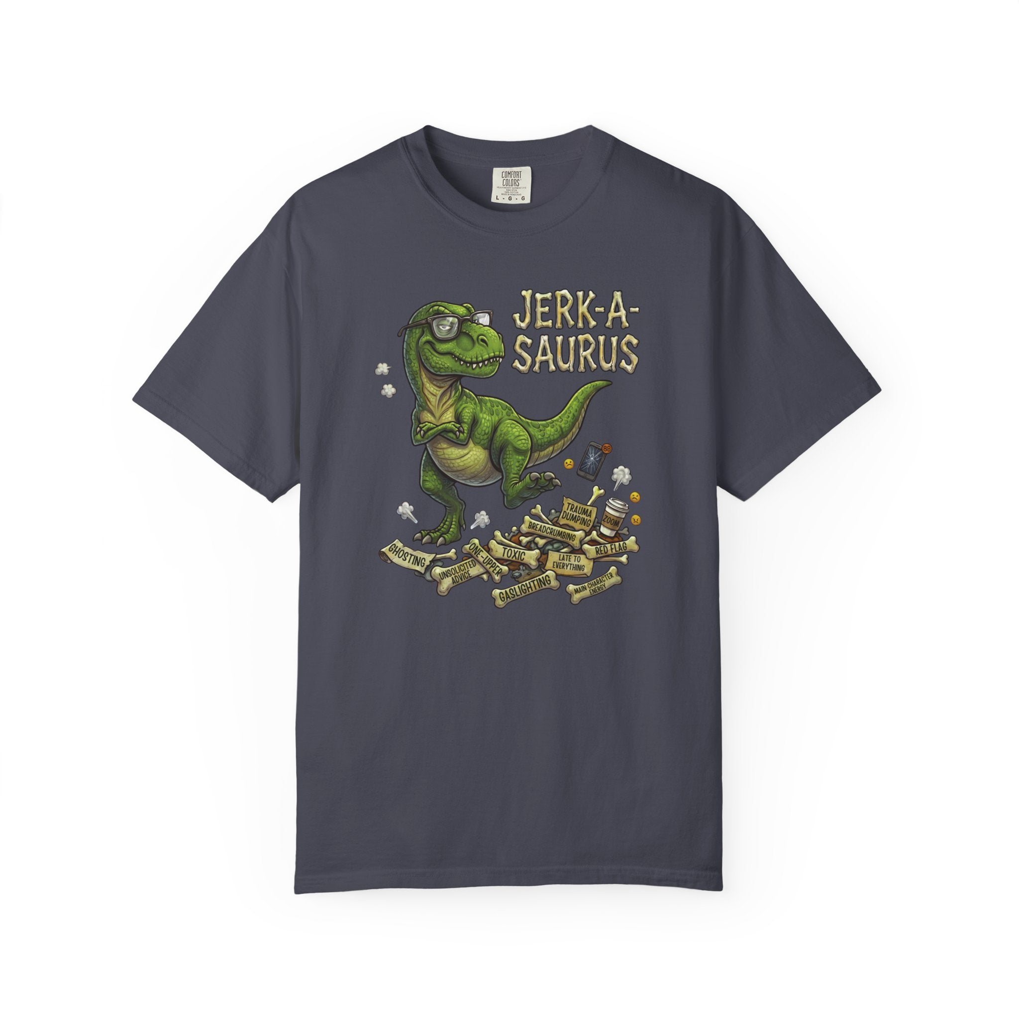 Jerk-A-Saurus T-Shirt | Unisex | Comfort Colors 1717
