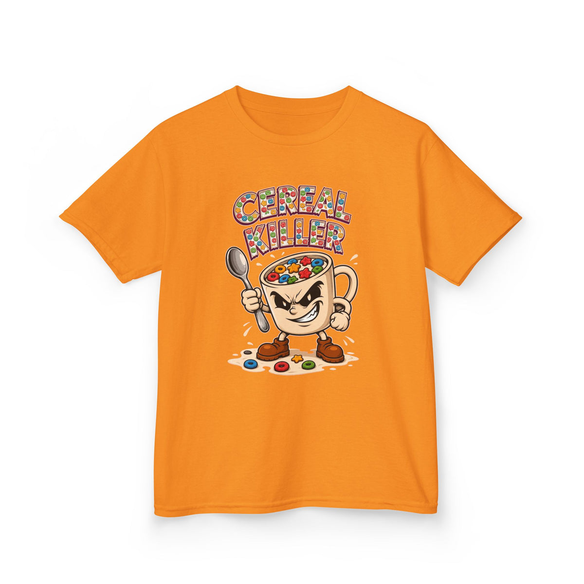 Cereal Killer Funny Retro Kids T-Shirt