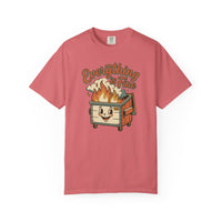 Everything Is Fine Funny Retro T-Shirt