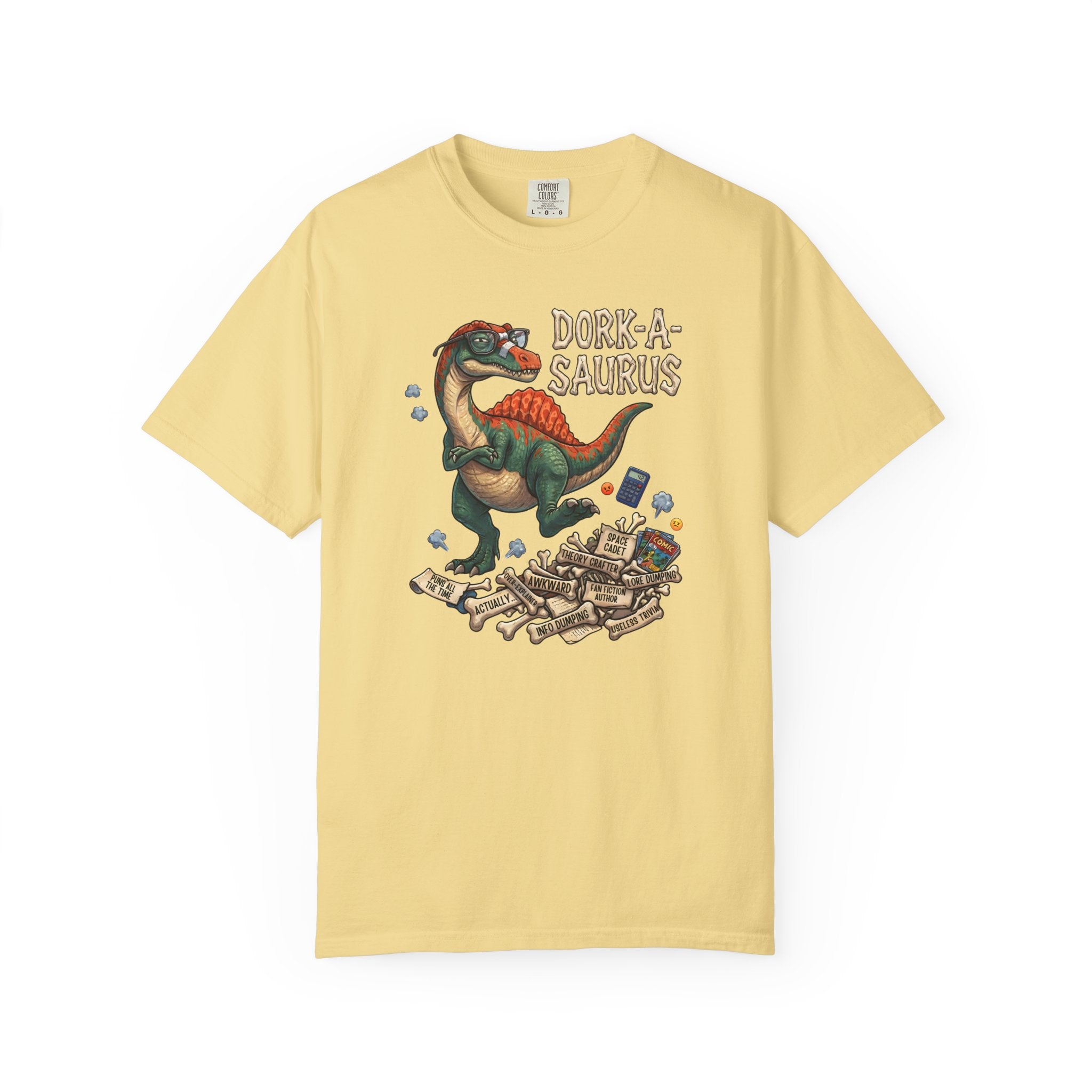 Dork-A-Saurus T-Shirt | Unisex | Comfort Colors 1717