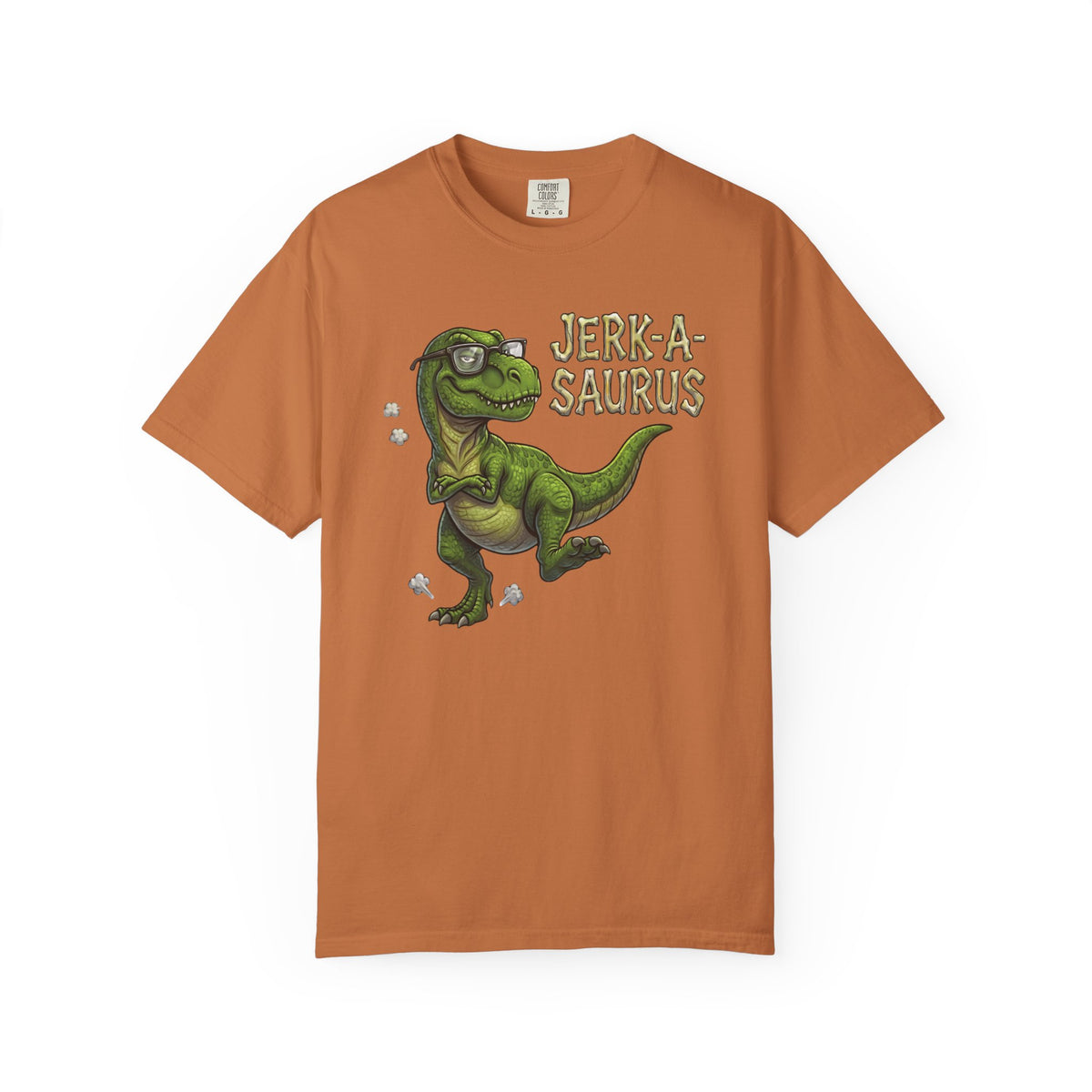 Jerkasaurus Funny T-Rex Shirt