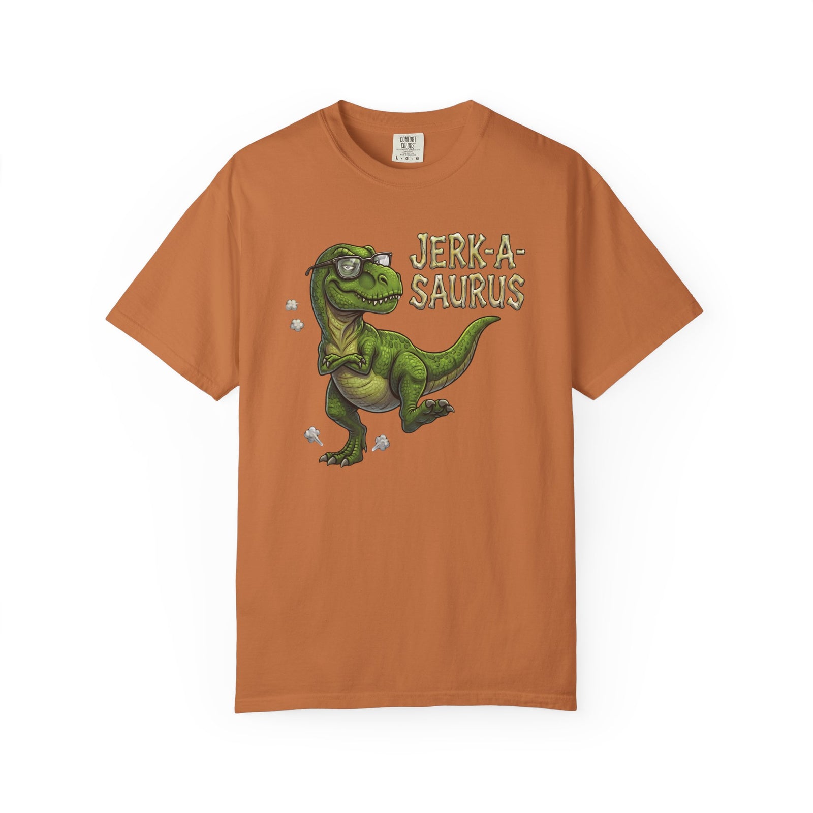 Jerkasaurus Funny T-Rex Shirt