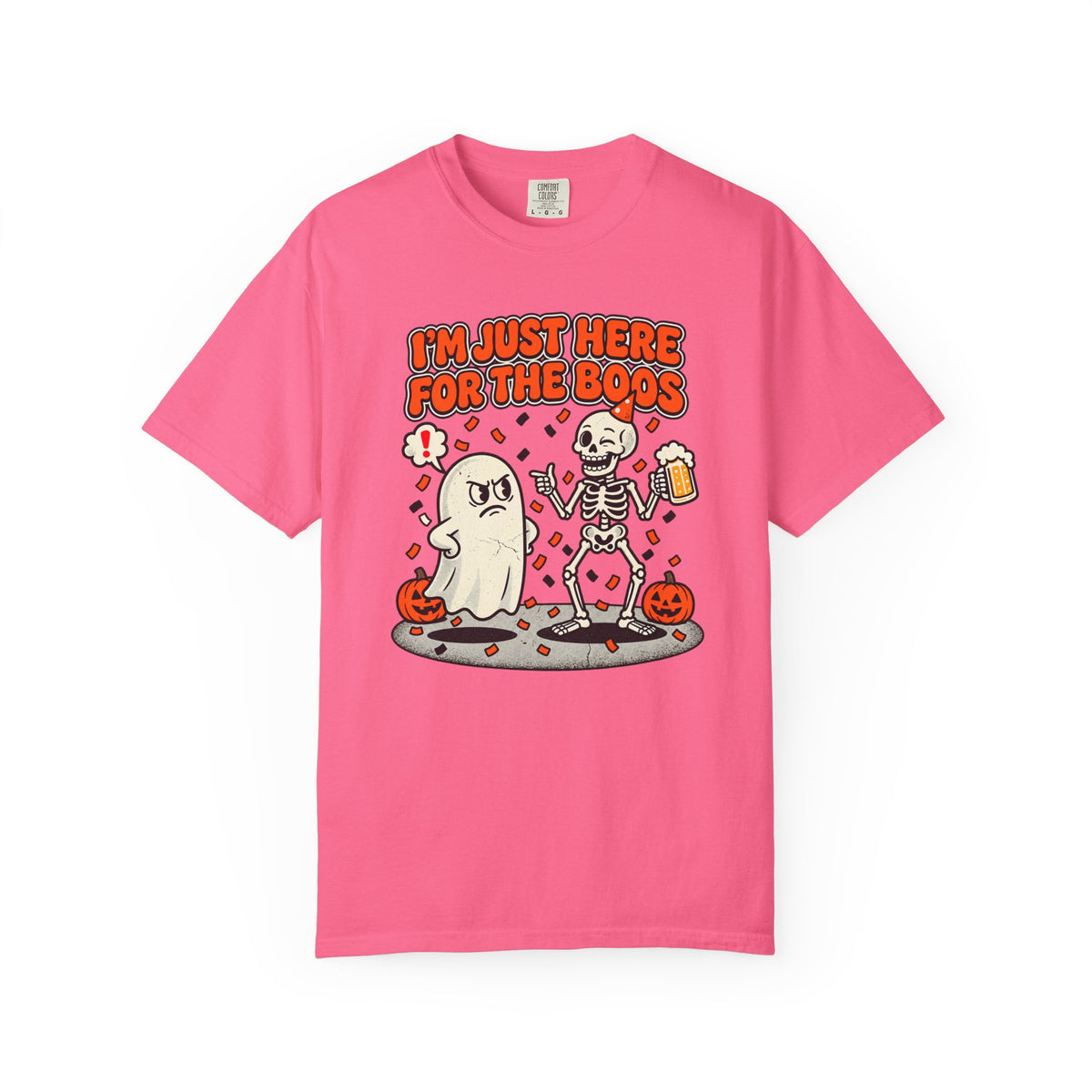 I'm Just Here for the Boos Funny Halloween Tee