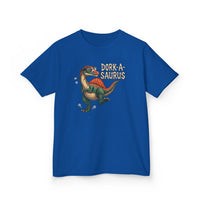 Dork-A-Saurus Funny Kids Dinosaur Tee