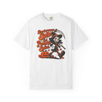 Running On Spite And Pumpkin Spice Funny Halloween Tee