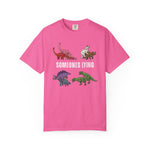Someone's Lying Funny Dinosaur Tee