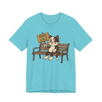Nope Lulz Funny Retro Cat Tee