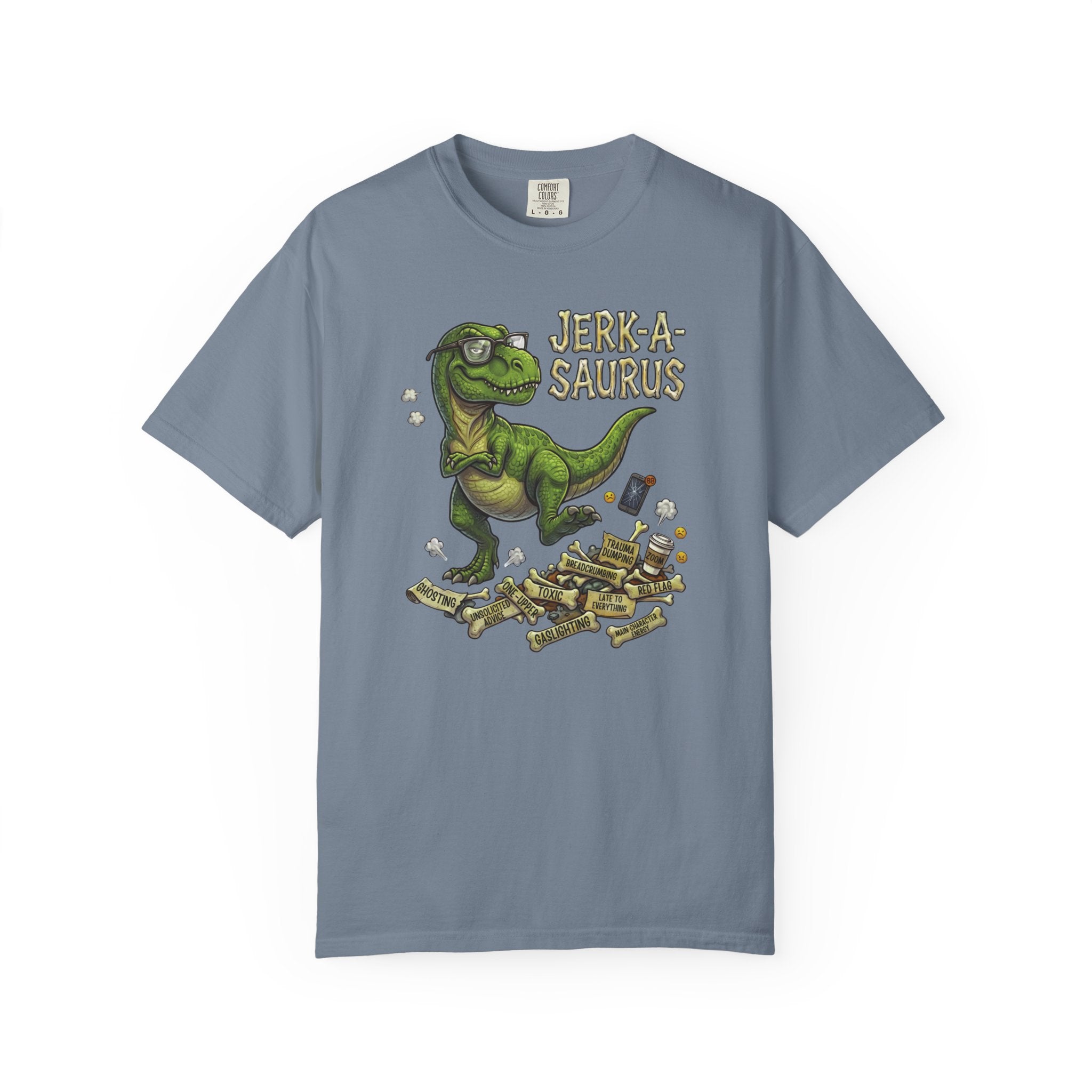 Jerk-A-Saurus T-Shirt | Unisex | Comfort Colors 1717