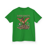 Karen-Adactyl Funny Kids Dinosaur Tee