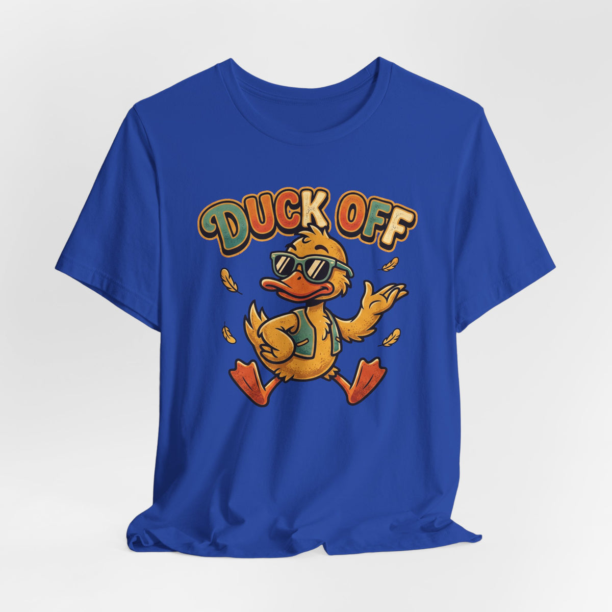 Duck Off Funny Retro Tee
