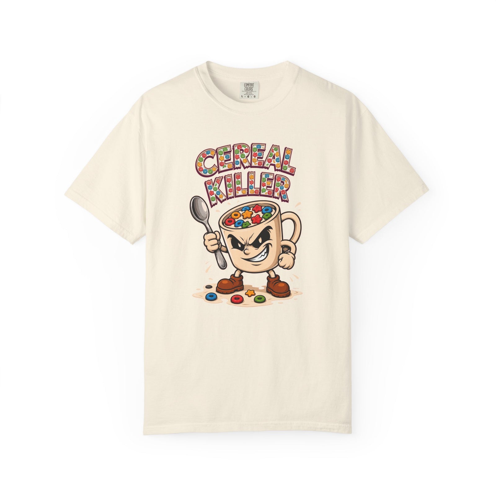 Cereal Killer Funny Retro T-Shirt