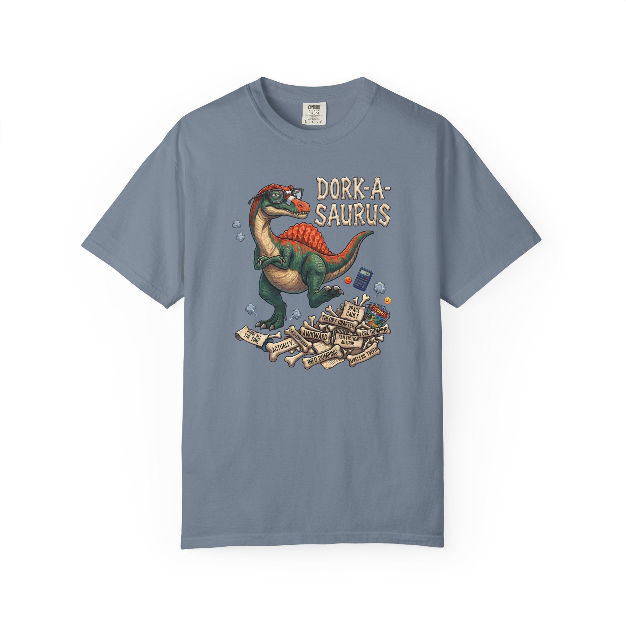 Dork-A-Saurus T-Shirt | Unisex | Comfort Colors 1717